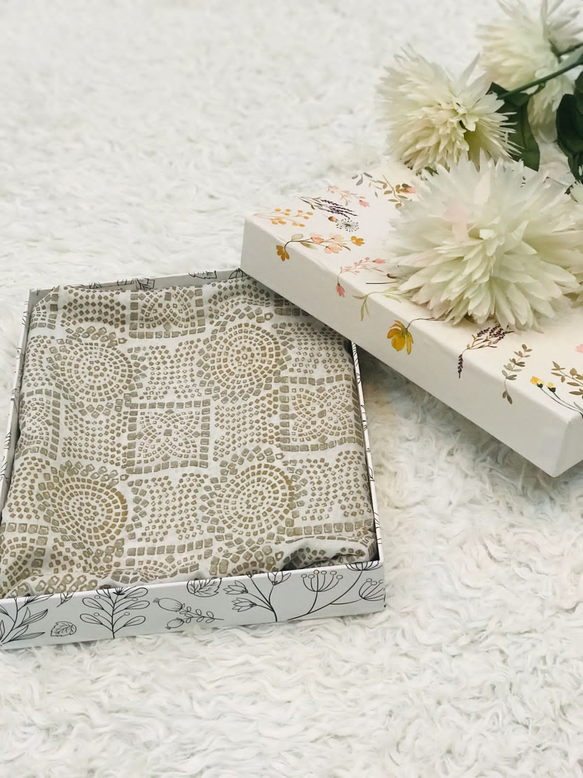 Block Printed Dupatta