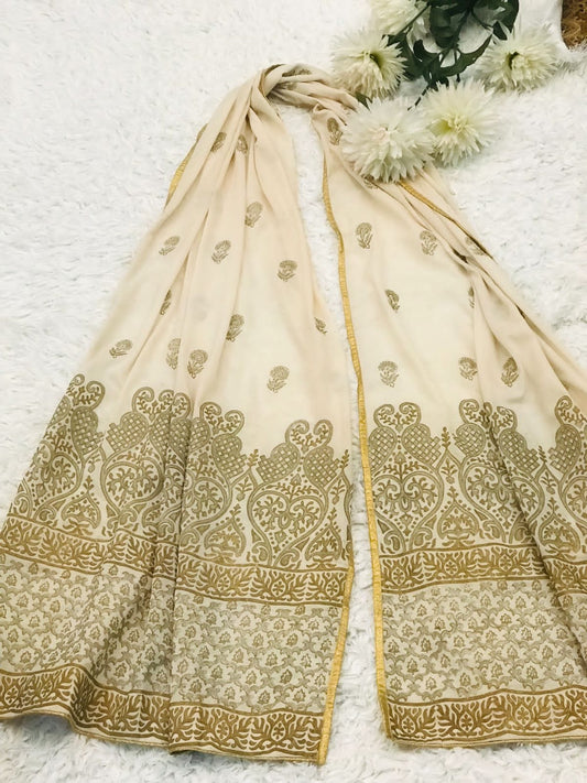 Block Printed Dupatta